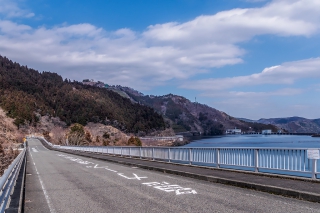 宮ヶ瀬湖　ロードバイク