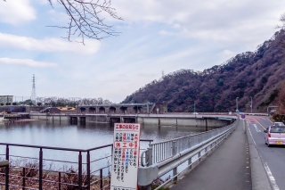 津久井湖 自転車 413号線